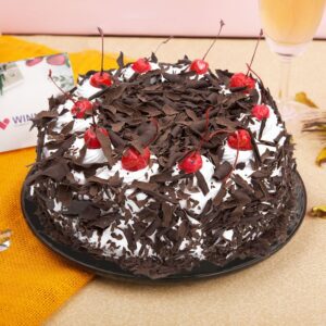 Appetizing black forest cake