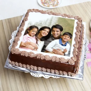 Chocolate Photo Cake