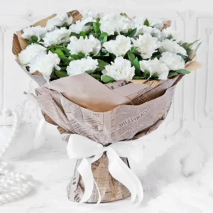 Majestic White Carnation