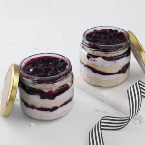 Blueberry Jar Cake