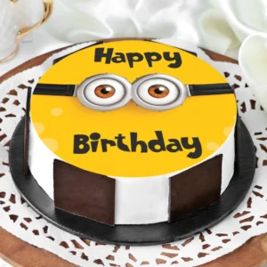 Minion Birthday Cake
