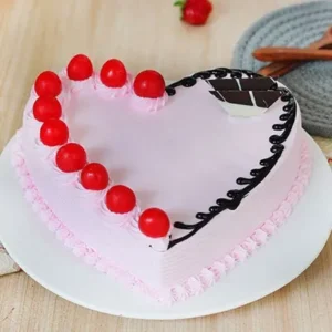 Tempting Heart Shape Black forest