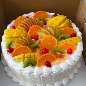 Delicious Fresh Fruit Cake